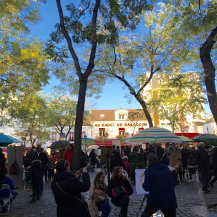 Place du Tertre - where the artists camp out